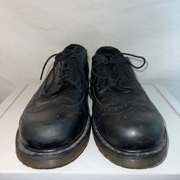 Dr. Martens - 14013 - Vintage Chunky Sole - Smooth Leather Brogue Oxfords - US11 - Picture 3 of 11